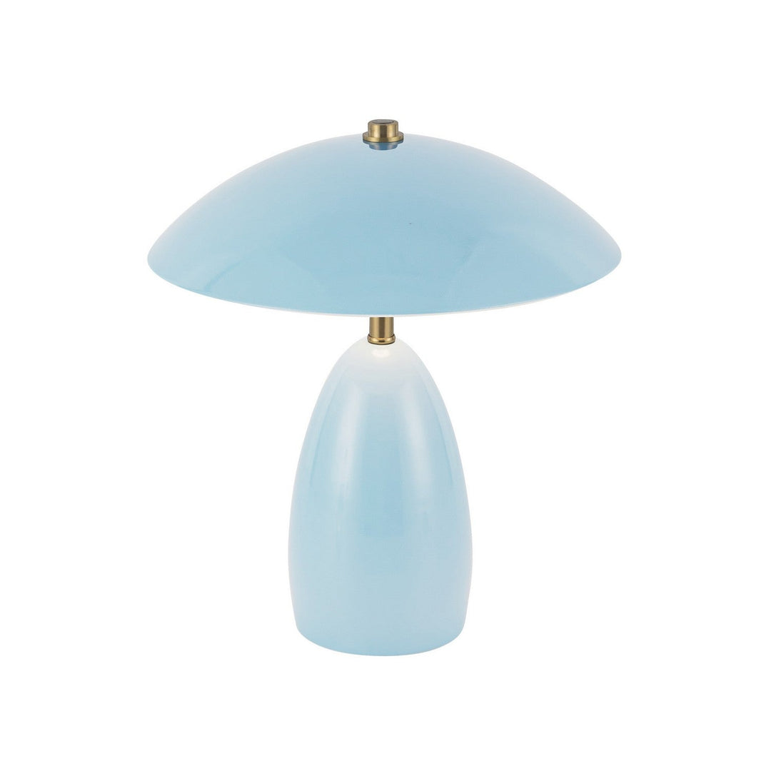 Poppy LED Table Lamp in Cerulean Alora Canada