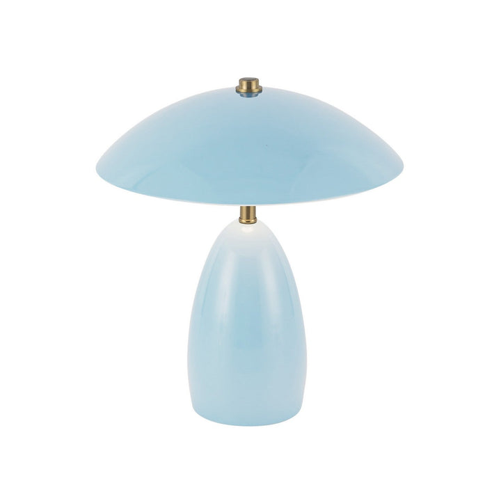 Poppy LED Table Lamp in Cerulean Alora Canada