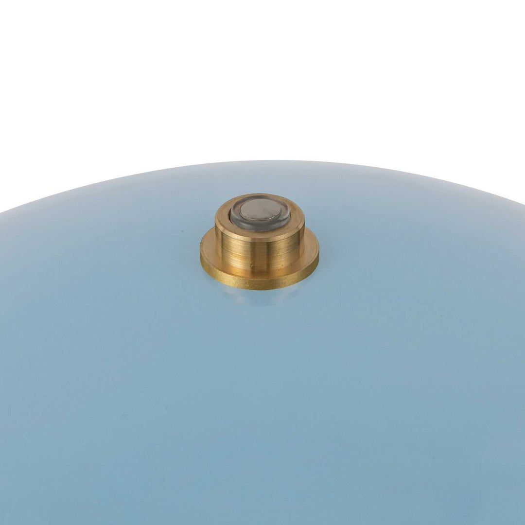 Poppy LED Table Lamp in Cerulean Alora Canada