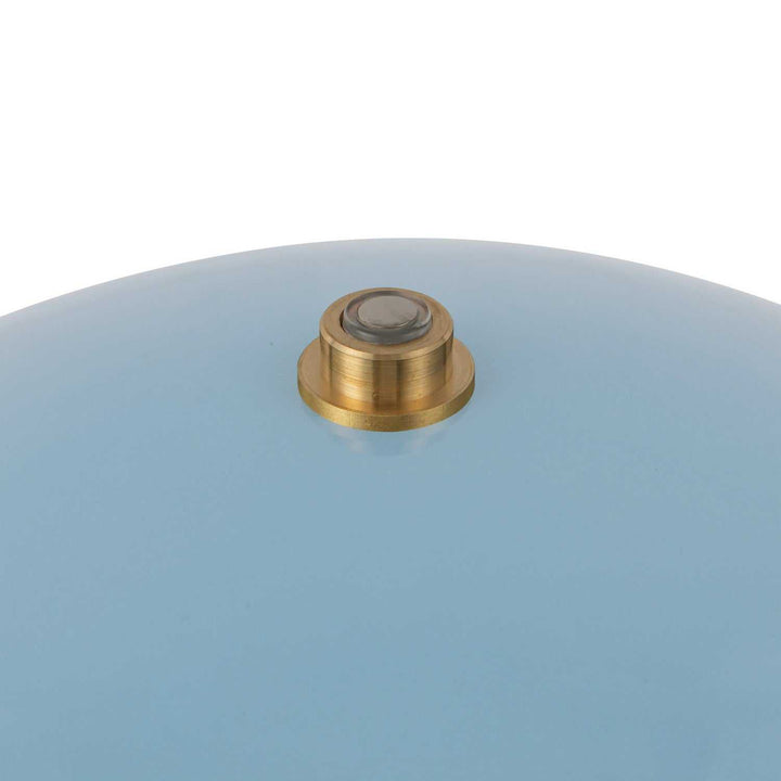 Poppy LED Table Lamp in Cerulean Alora Canada