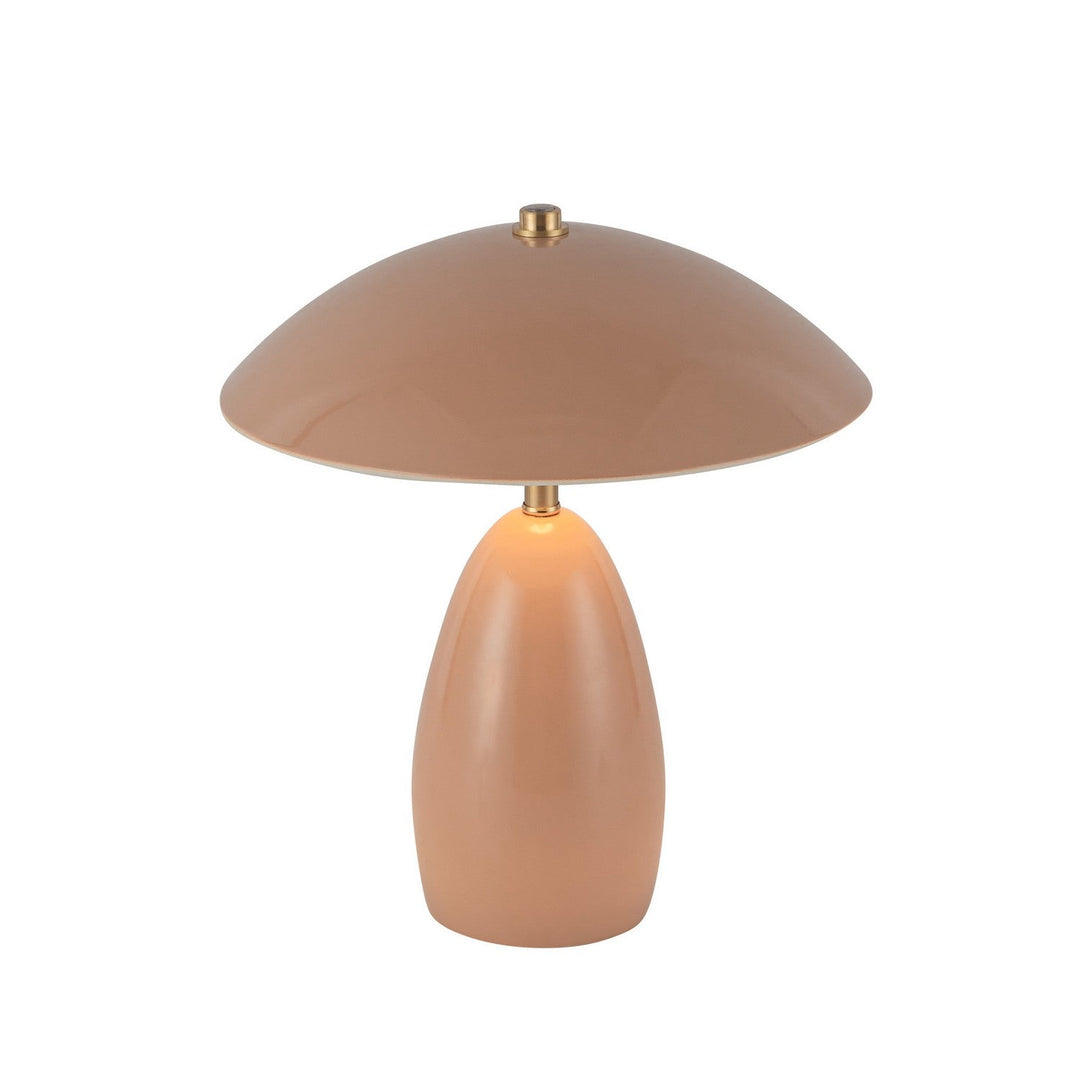 Poppy LED Table Lamp in Peach Alora Canada