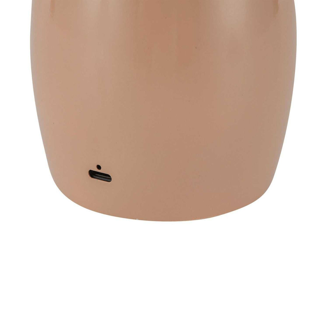 Poppy LED Table Lamp in Peach Alora Canada