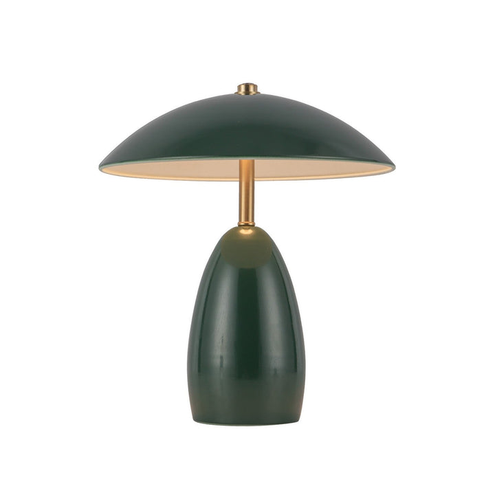 Poppy LED Table Lamp in Pine Green Alora Canada