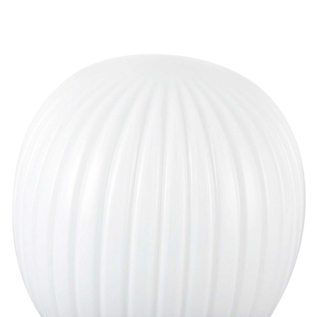 Alora Canada - TL579107BGGR - One Light Table Lamp - Cherise - Brushed Gold/Glossy Ribbed Opal Glass