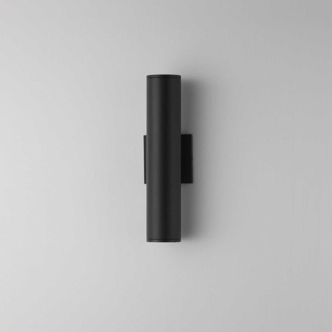 Caldera LED Outdoor Wall Sconce in Black Maxim