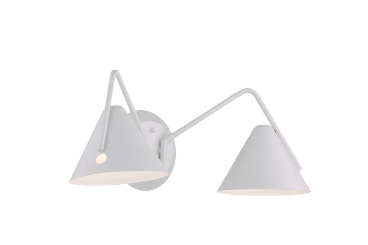 Justice Designs - NSH-4242-WHTE - LED Wall Sconce - White