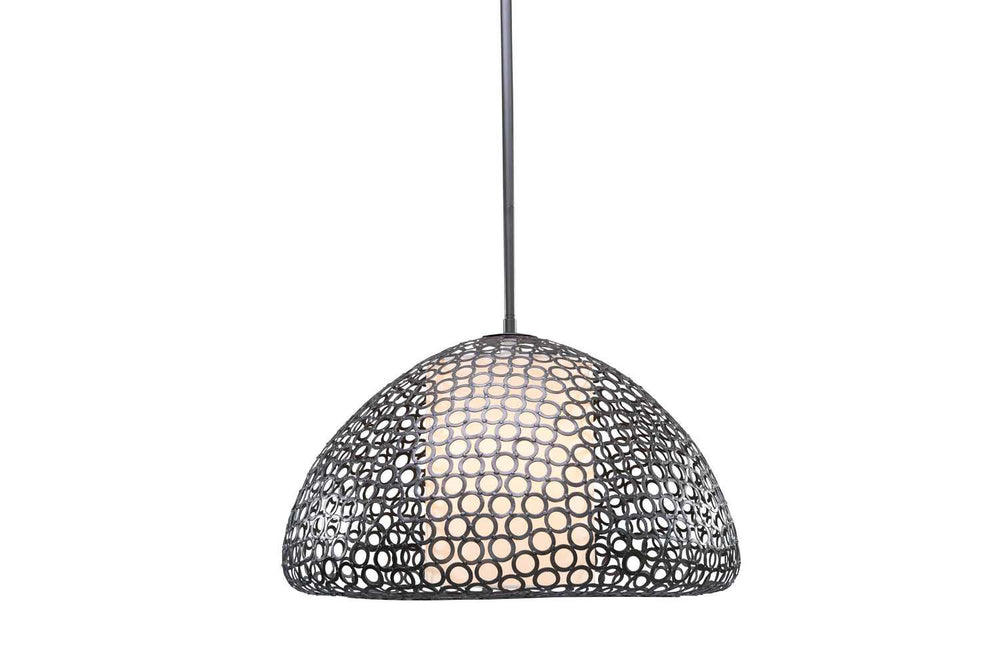 Three Light Pendant in Bronzato Justice Designs