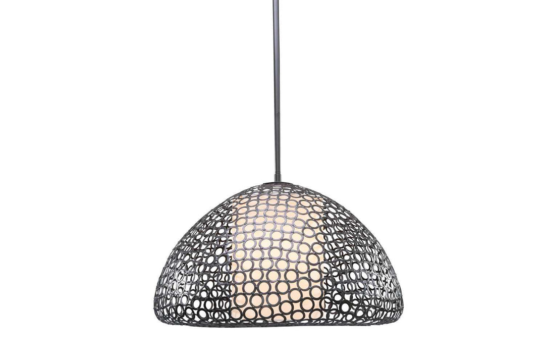 Three Light Pendant in Bronzato Justice Designs
