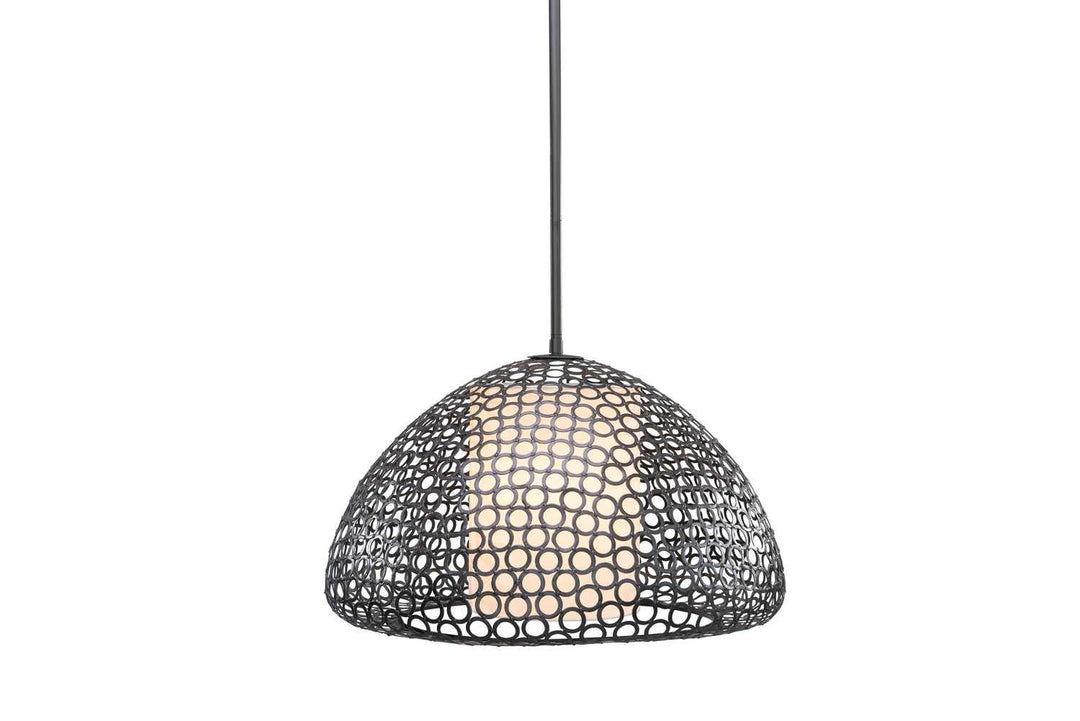 Three Light Pendant in Bronzato Justice Designs