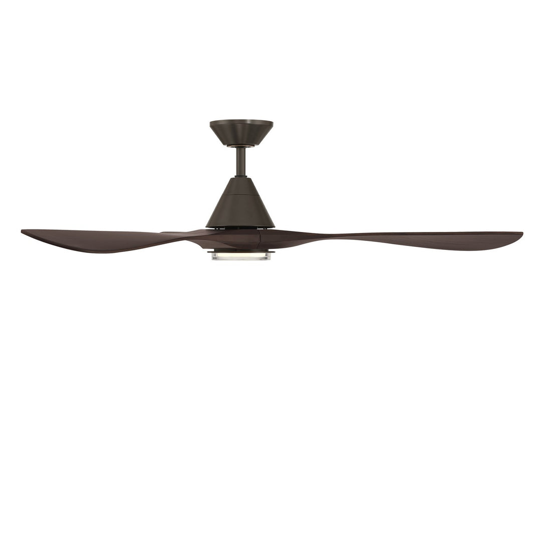 Modern Forms Fans Canada - FR-D2504-60L-BZ/DW - 60"Ceiling Fan - Carve - Bronze/Dark Walnut