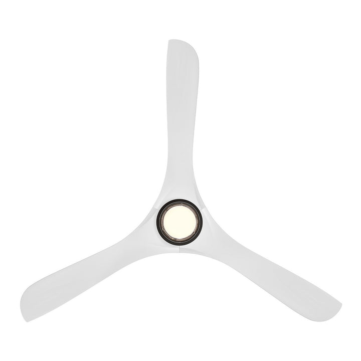 Modern Forms Fans Canada - FR-D2504-60L-MB/MW - 60"Ceiling Fan - Carve - Matte Black/Matte White