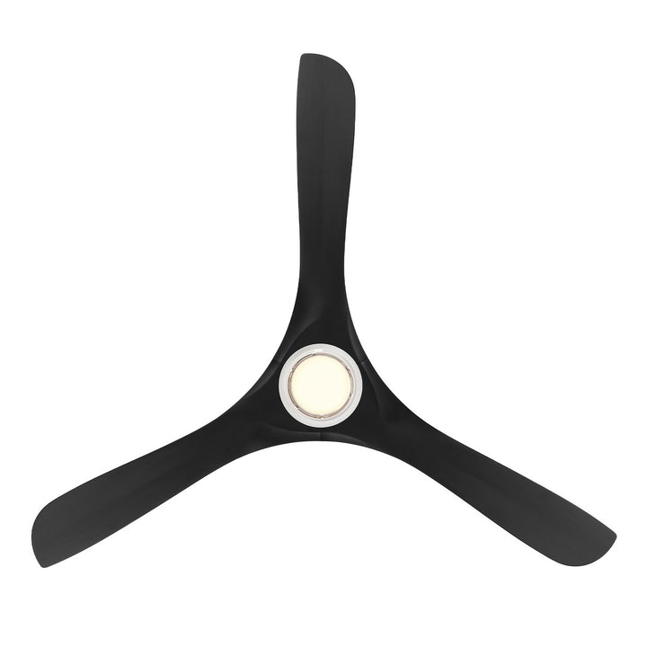 Modern Forms Fans Canada - FR-D2504-60L-MW/MB - 60"Ceiling Fan - Carve - Matte White/Matte Black