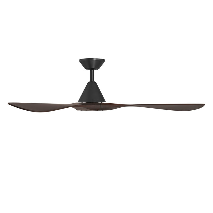 Modern Forms Fans Canada - FR-D2504-60-MB/DW - 60"Ceiling Fan - Carve - Matte Black/Dark Walnut