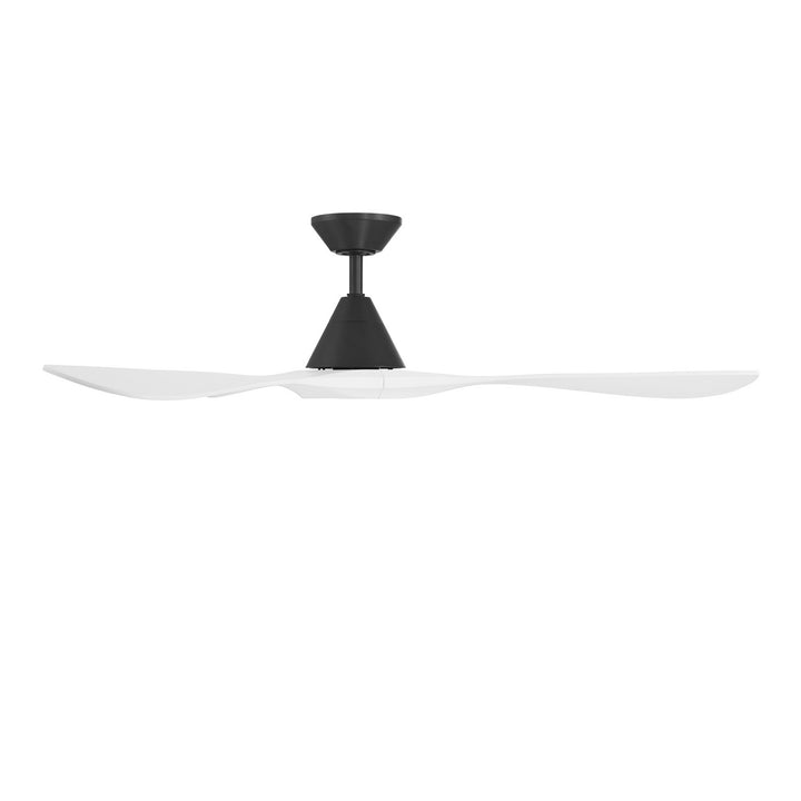 Modern Forms Fans Canada - FR-D2504-60-MB/MW - 60"Ceiling Fan - Carve - Matte Black/Matte White
