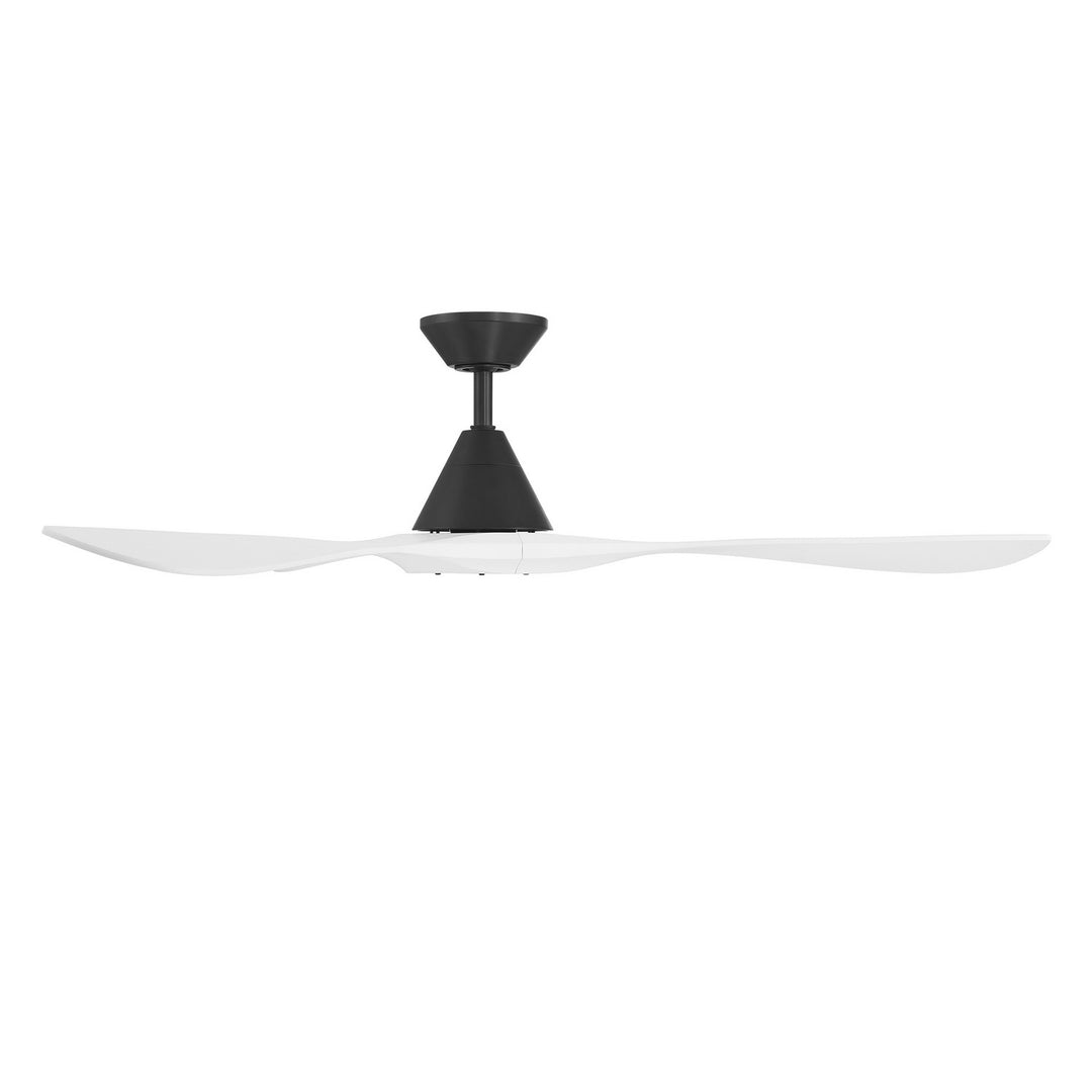 Modern Forms Fans Canada - FR-D2504-60-MB/MW - 60"Ceiling Fan - Carve - Matte Black/Matte White