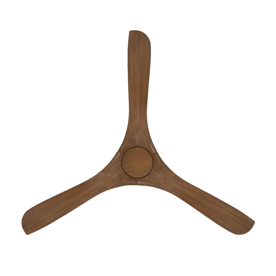 Modern Forms Fans Canada - FR-D2504-60-MW/DK - 60"Ceiling Fan - Carve - Matte White/Distressed Koa