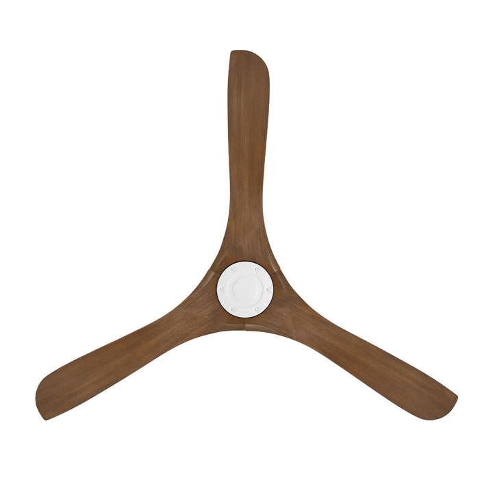 Modern Forms Fans Canada - FR-D2504-60-MW/DK - 60"Ceiling Fan - Carve - Matte White/Distressed Koa