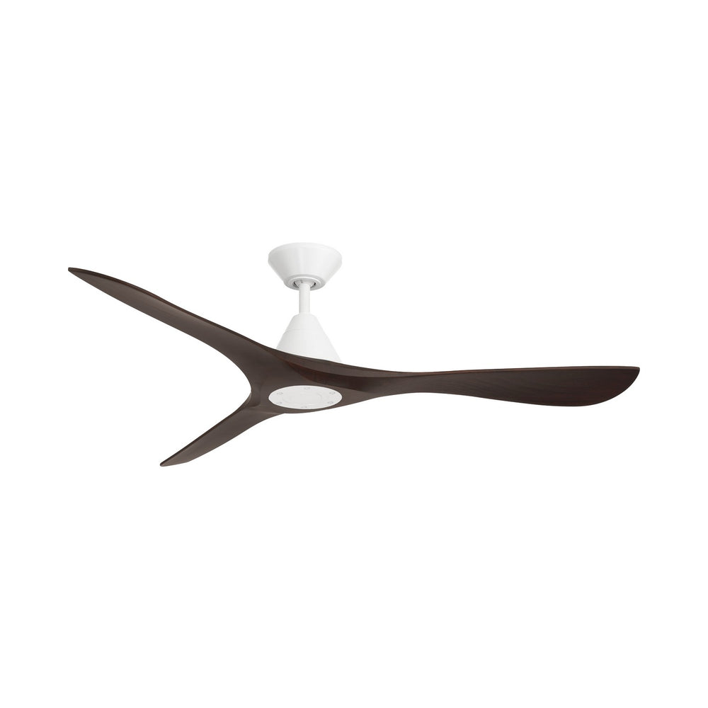 Modern Forms Fans Canada - FR-D2504-60-MW/DW - 60"Ceiling Fan - Carve - Matte White/Dark Walnut