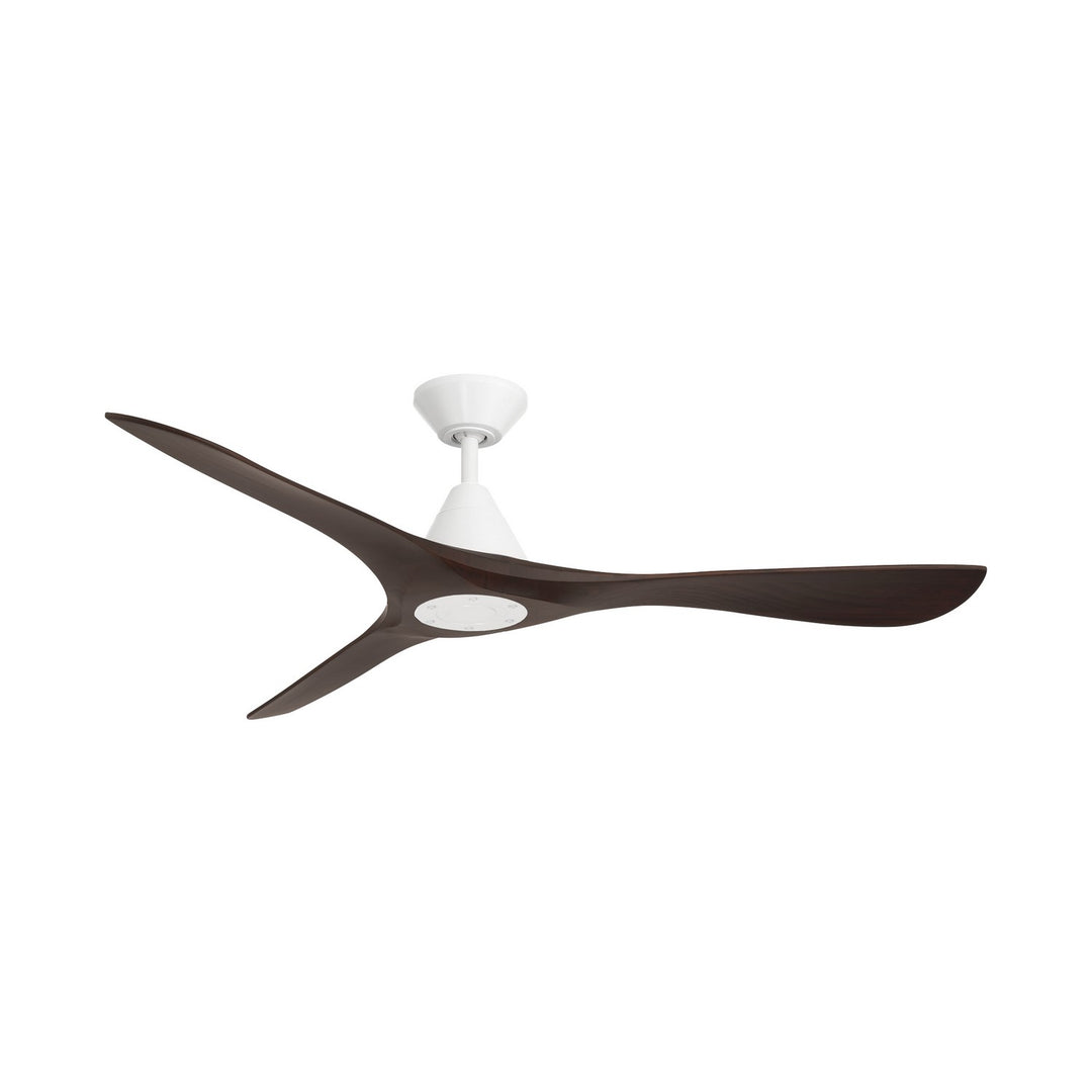Modern Forms Fans Canada - FR-D2504-60-MW/DW - 60"Ceiling Fan - Carve - Matte White/Dark Walnut