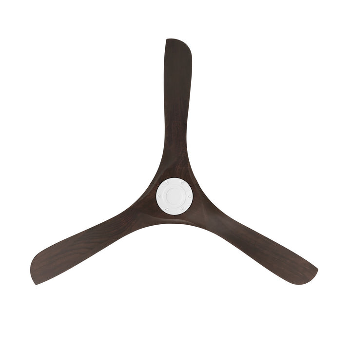 Modern Forms Fans Canada - FR-D2504-60-MW/DW - 60"Ceiling Fan - Carve - Matte White/Dark Walnut