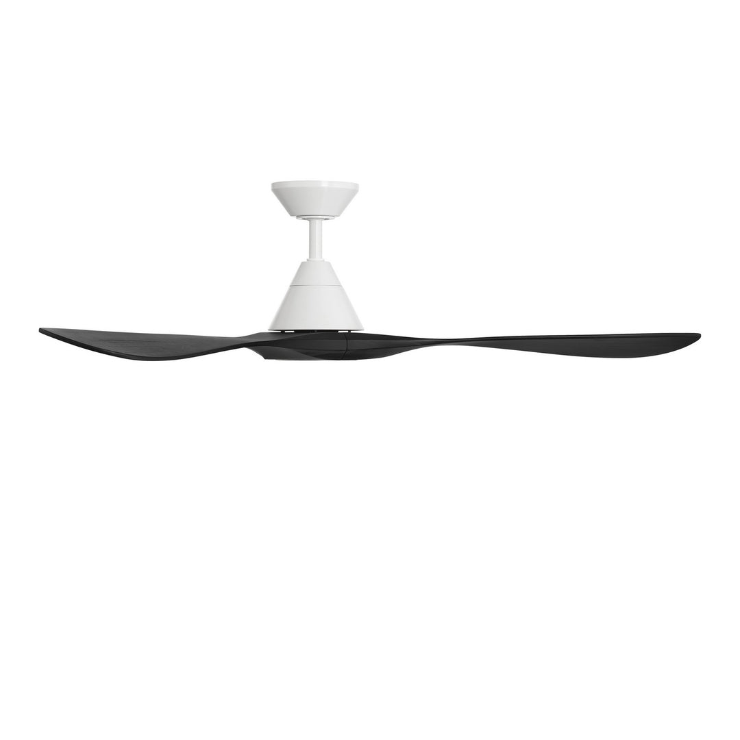 Modern Forms Fans Canada - FR-D2504-60-MW/MB - 60"Ceiling Fan - Carve - Matte White/Matte Black
