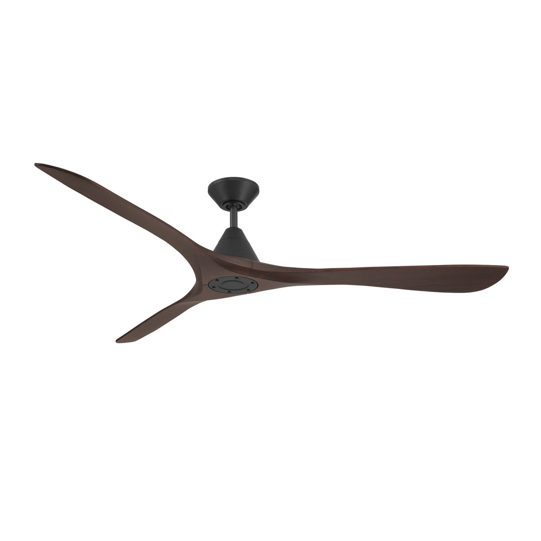 Modern Forms Fans Canada - FR-D2504-72-MB/DW - 72"Ceiling Fan - Carve - Matte Black/Dark Walnut