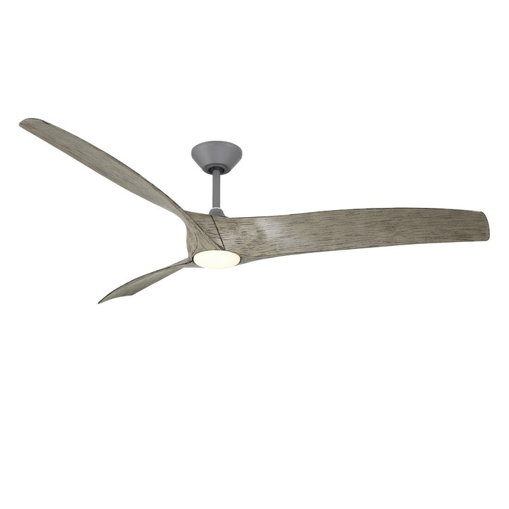 Modern Forms Fans Canada - FR-W2006-72L-GH/WW - 72"Ceiling Fan - Zephyr - Graphite/Weathered Wood