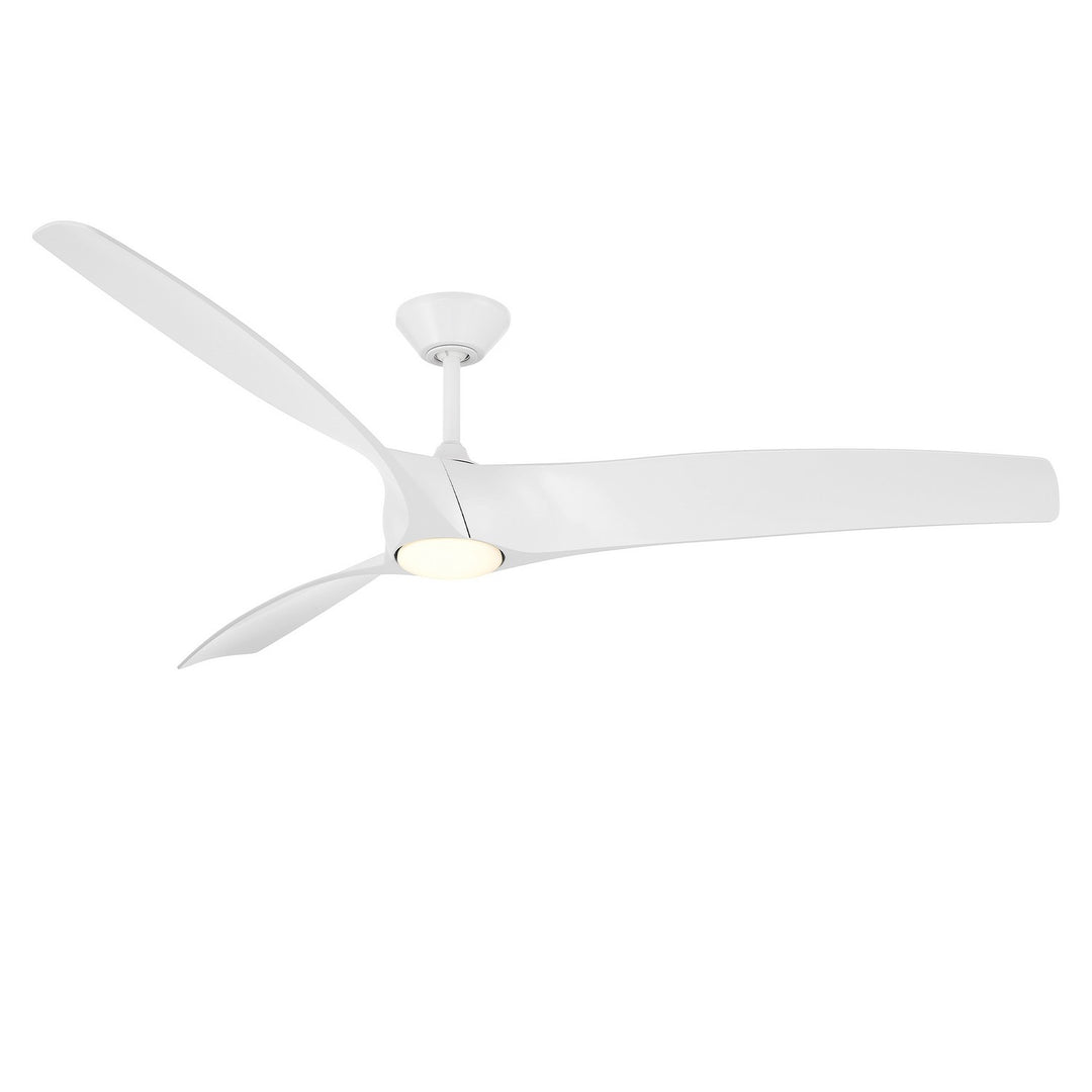 Modern Forms Fans Canada - FR-W2006-72L-MW - 72"Ceiling Fan - Zephyr - Matte White
