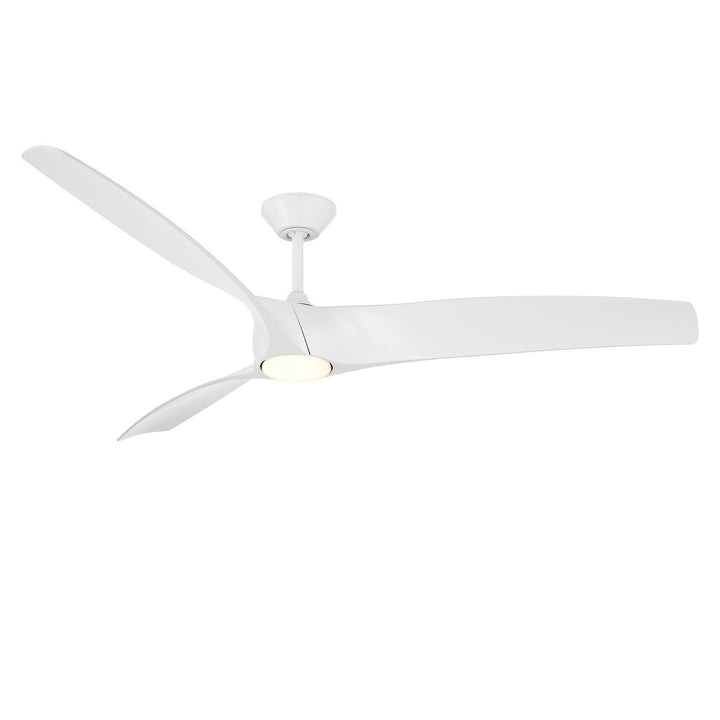 Modern Forms Fans Canada - FR-W2006-72L-MW - 72"Ceiling Fan - Zephyr - Matte White