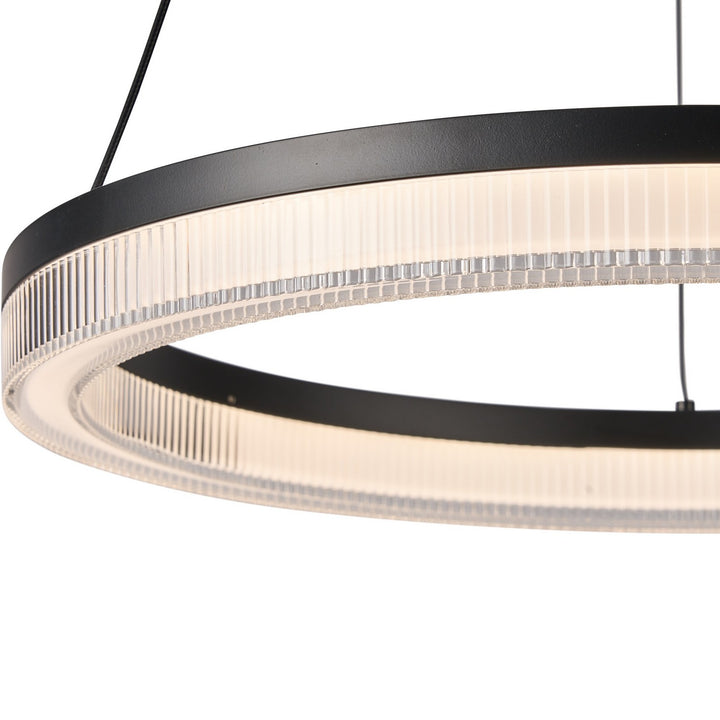 Artcraft Canada - AC6831BK - LED Pendant - Ari - Black