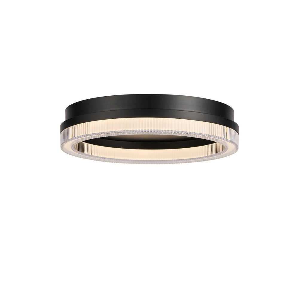 Artcraft Canada - AC6833BK - LED Flush Mount - Ari - Black