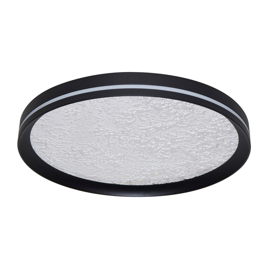 Artcraft Canada - AC6872BK - LED Flush Mount - Luna - Black