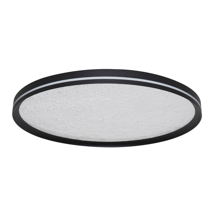 Artcraft Canada - AC6873BK - LED Flush Mount - Luna - Black