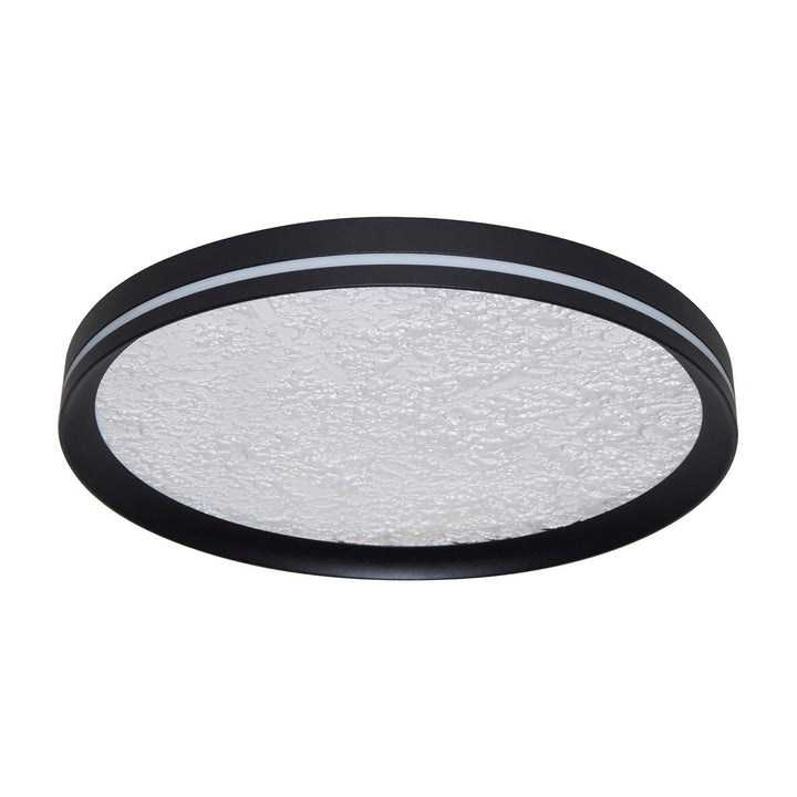 Artcraft Canada - AC6873BK - LED Flush Mount - Luna - Black