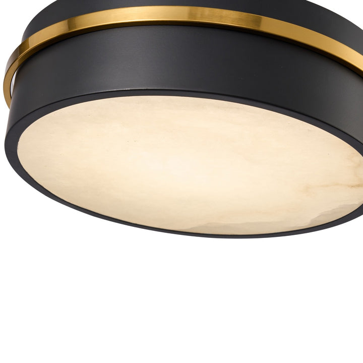 Artcraft Canada - AC6990BB - LED Flush Mount - Dax - Black, Brass