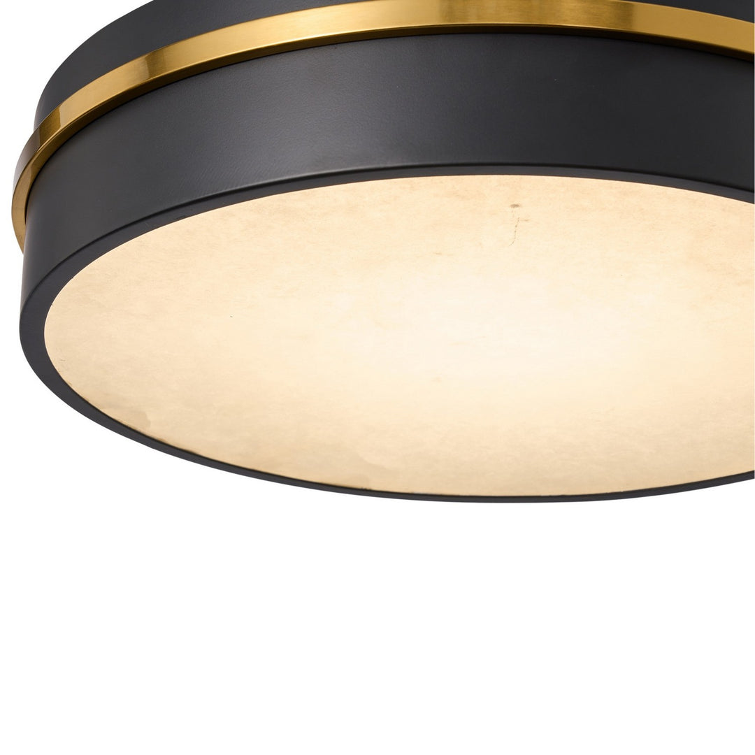 Artcraft Canada - AC6991BB - LED Flush Mount - Dax - Black, Brass