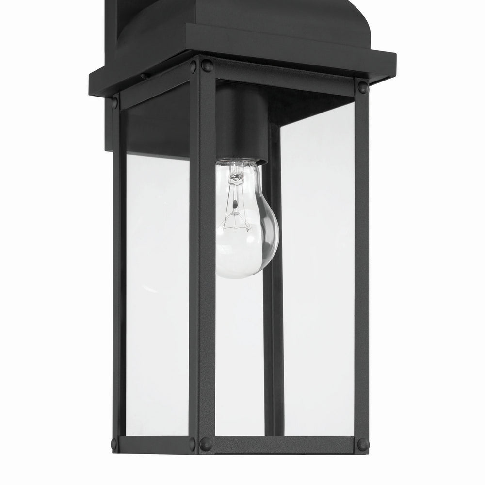 Artcraft Canada - AC8181BK - One Light Outdoor Wall Sconce - Madrid - Black