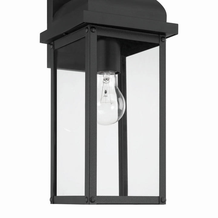 Artcraft Canada - AC8181BK - One Light Outdoor Wall Sconce - Madrid - Black
