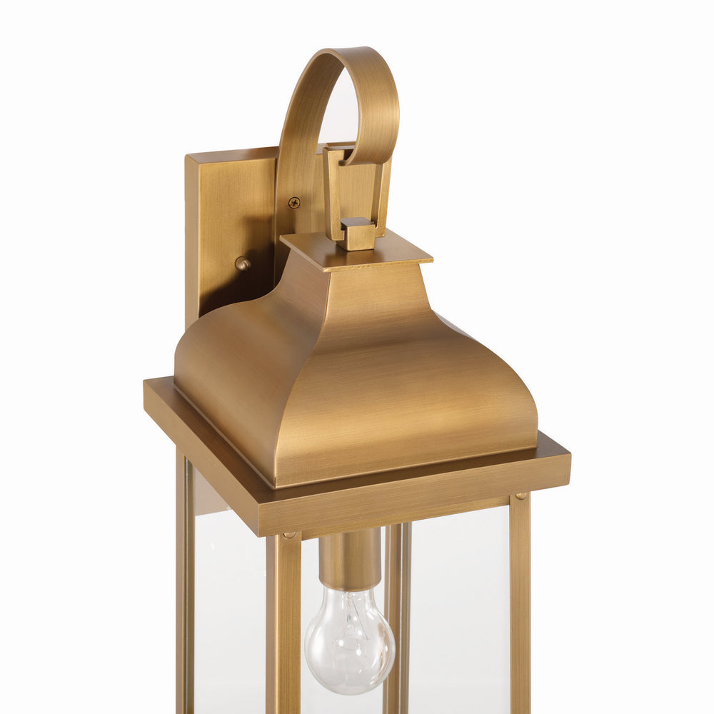 Artcraft Canada - AC8181WB - One Light Outdoor Wall Sconce - Madrid - Weathered Brass