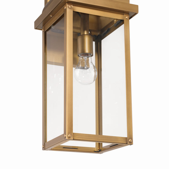 Artcraft Canada - AC8181WB - One Light Outdoor Wall Sconce - Madrid - Weathered Brass