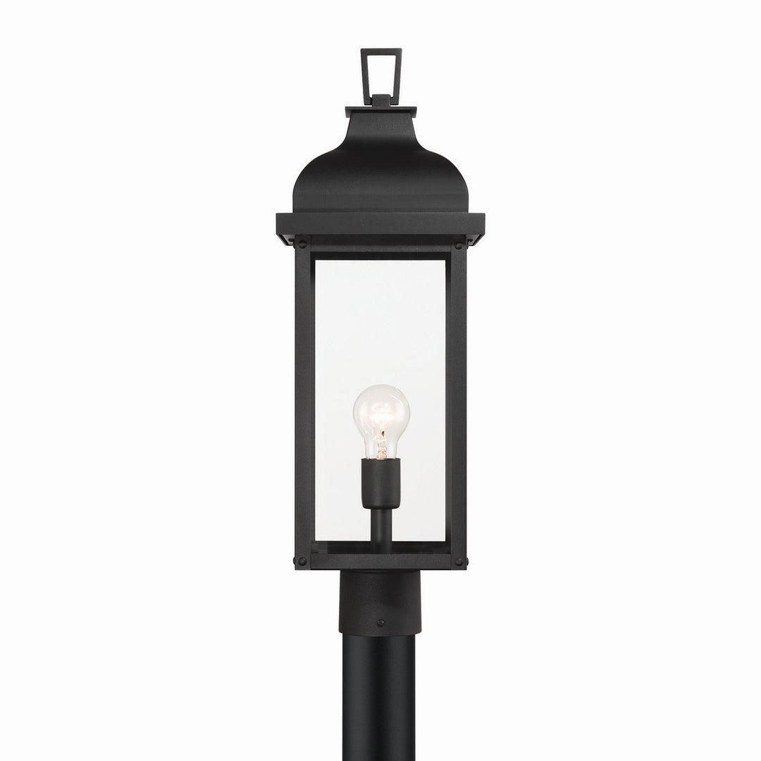 Artcraft Canada - AC8183BK - One Light Outdoor Post Mount - Madrid - Black