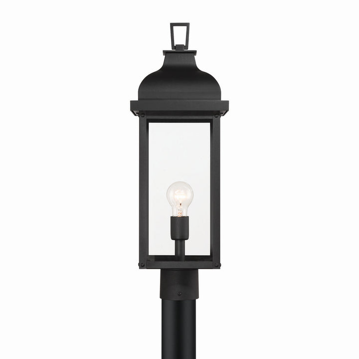 Artcraft Canada - AC8183BK - One Light Outdoor Post Mount - Madrid - Black