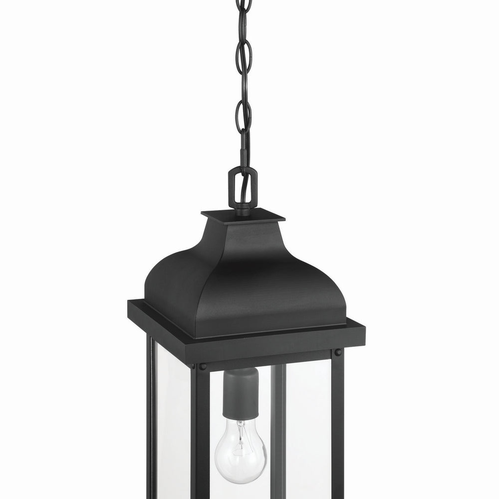 Artcraft Canada - AC8185BK - One Light Outdoor Pendant - Madrid - Black