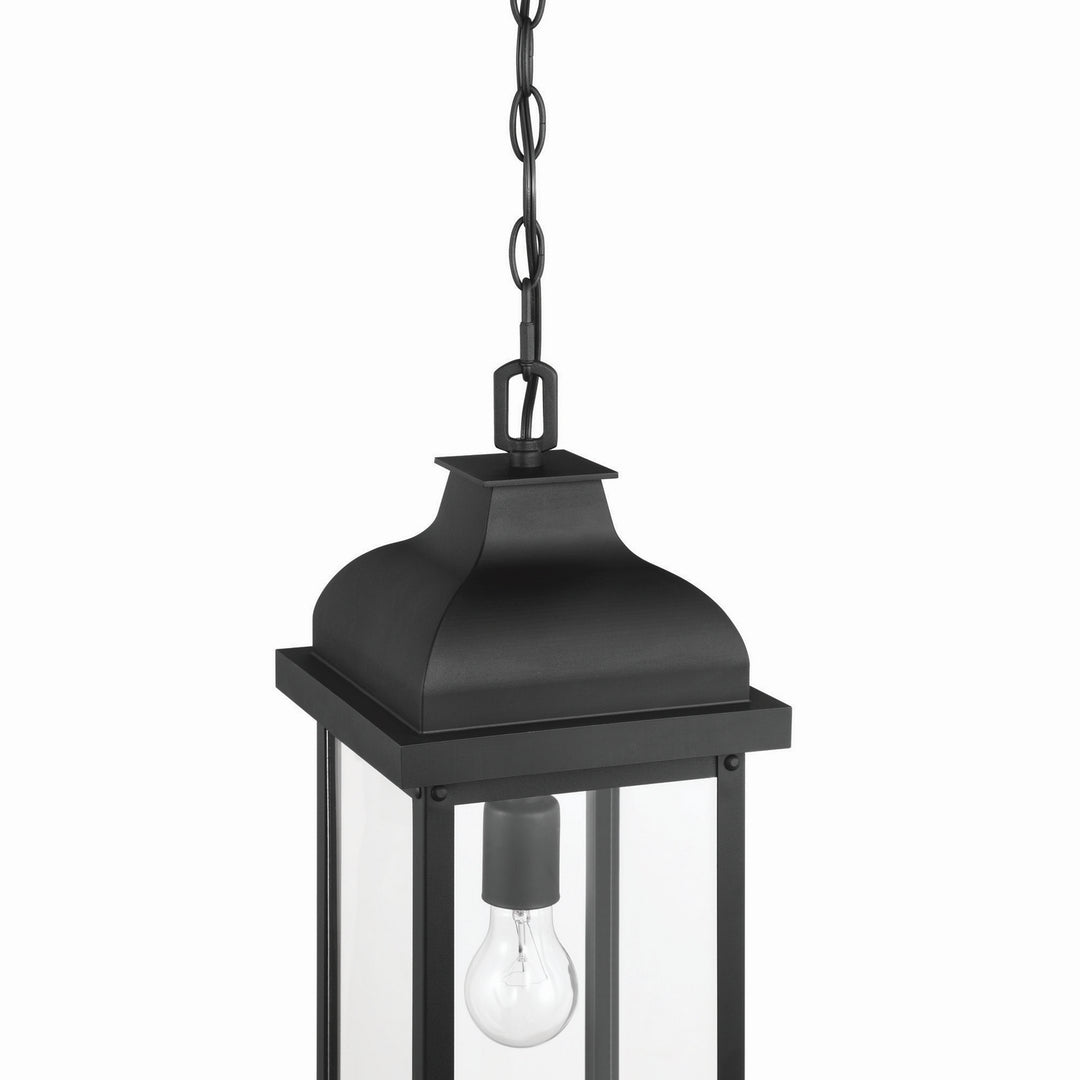 Artcraft Canada - AC8185BK - One Light Outdoor Pendant - Madrid - Black