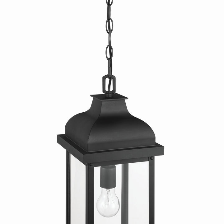 Artcraft Canada - AC8185BK - One Light Outdoor Pendant - Madrid - Black