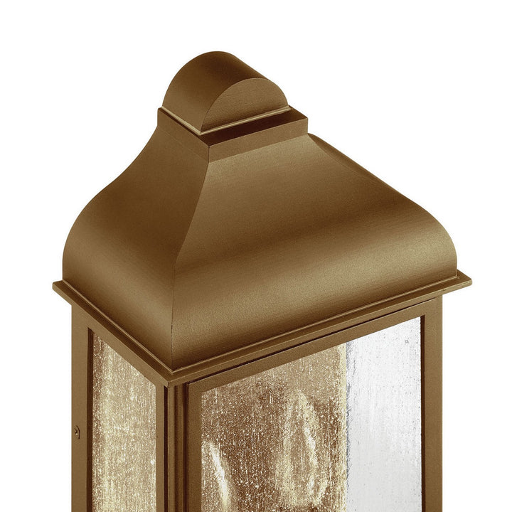 Artcraft Canada - AC8186WB - Two Light Outdoor Wall Sconce - Madrid - Weathered Brass