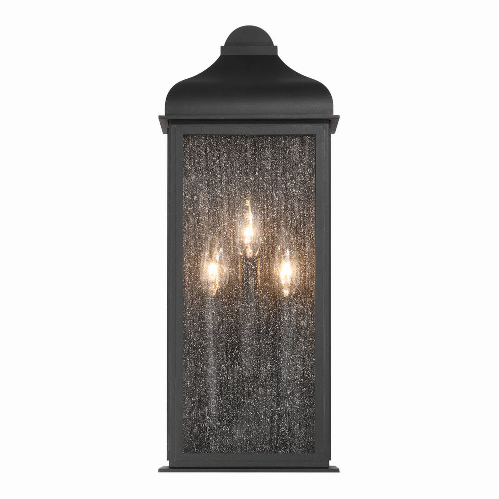 Artcraft Canada - AC8187BK - Three Light Outdoor Wall Sconce - Madrid - Black