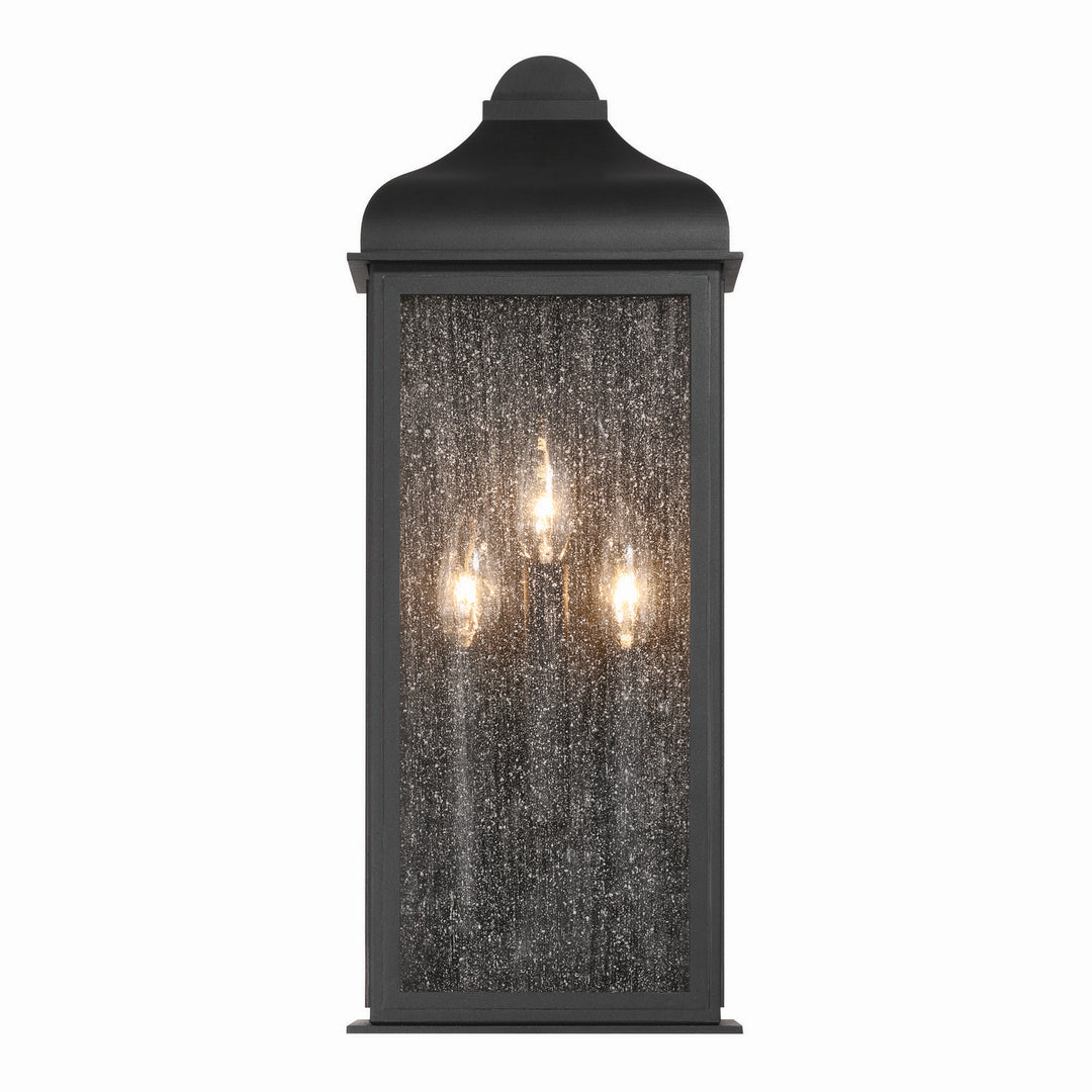 Artcraft Canada - AC8187BK - Three Light Outdoor Wall Sconce - Madrid - Black