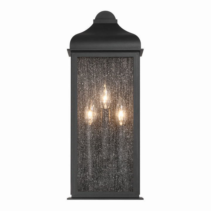 Artcraft Canada - AC8187BK - Three Light Outdoor Wall Sconce - Madrid - Black