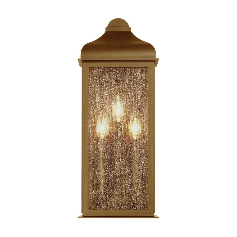 Artcraft Canada - AC8187WB - Three Light Outdoor Wall Sconce - Madrid - Weathered Brass